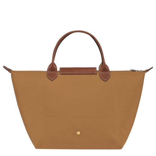 Fawn - Recycled canvas Longchamp Le Pliage Original M Women Handbag | AU7330EB