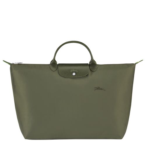 Forest - Recycled canvas Longchamp Le Pliage Green S Women Travel Bags | AU8121OK