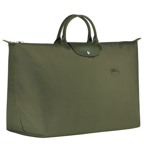 Forest - Recycled canvas Longchamp Le Pliage Green M Women Travel Bags | AU8128HA