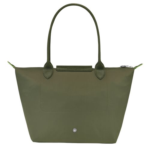 Forest - Recycled canvas Longchamp Le Pliage Green M Tote Women Shoulder Bags | AU7618MQ