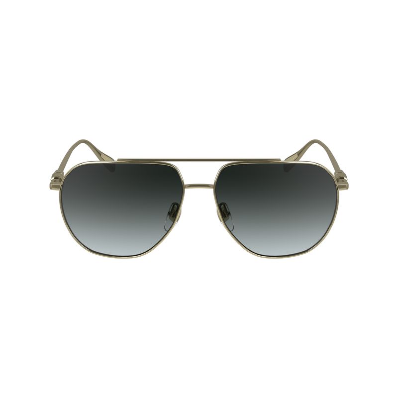 Gold Smoke - Metal Longchamp Women Sunglasses | AU8518AH