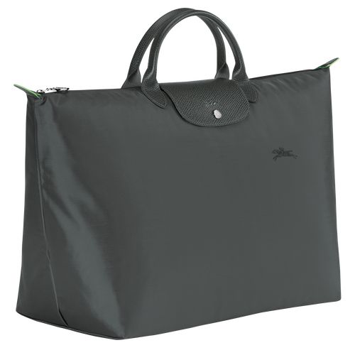 Graphite - Recycled canvas Longchamp Le Pliage Green S Women Travel Bags | AU8124SG