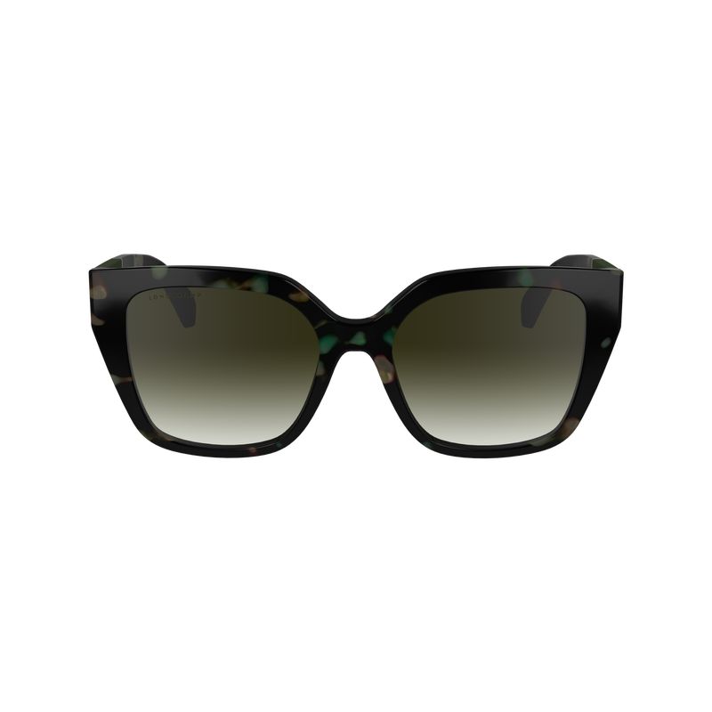 Green Havana - Acetate Longchamp Women Sunglasses | AU8514GS