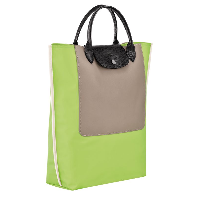 Green Light - Canvas Longchamp Cabas M Tote Men Handbag | AU8931FD