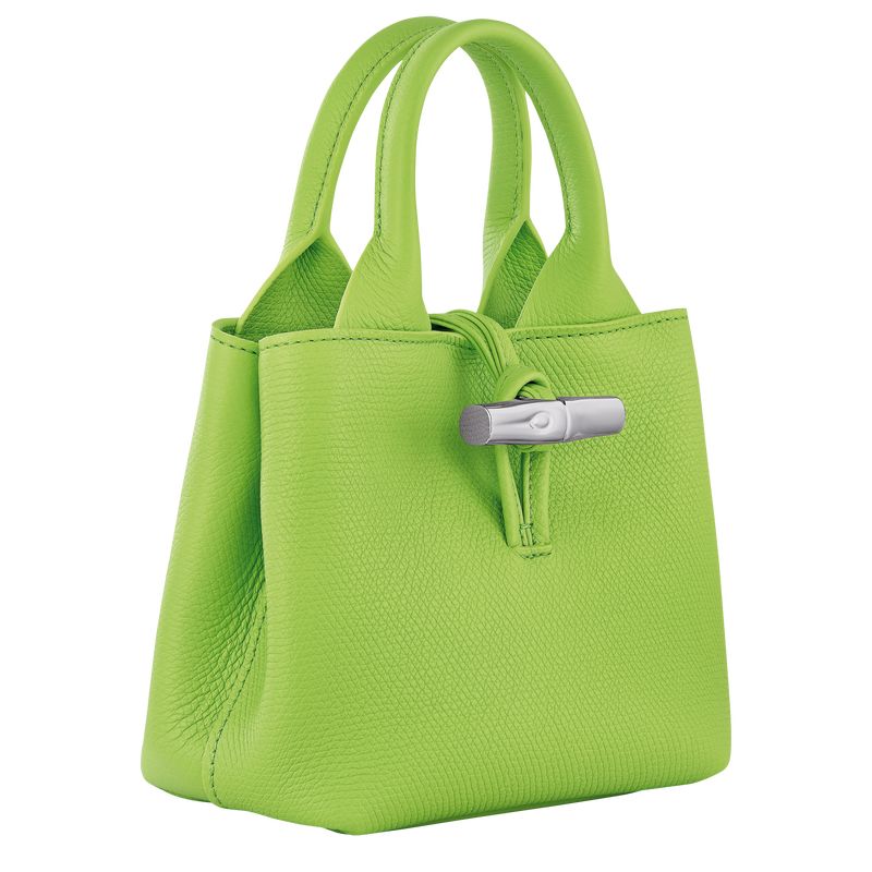 Green Light - Leather Longchamp Le Roseau XS Handbag Women Mini Bags | AU7078YX