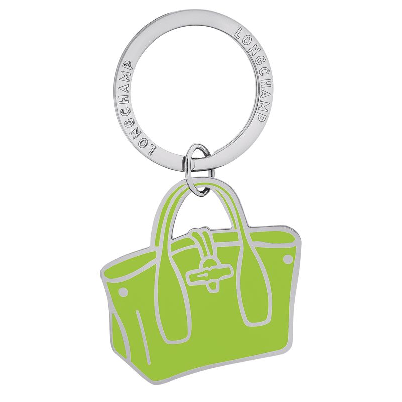 Green Light - Metal Longchamp Le Roseaus Women Key Rings | AU8062WN