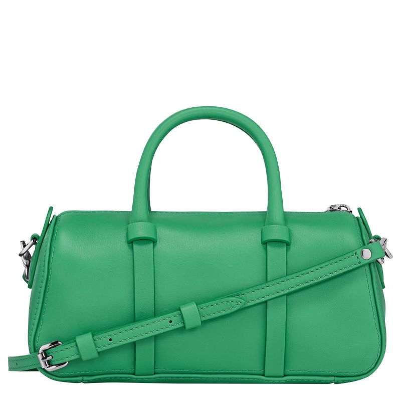 Green - Leather Longchamp Daylong S Women Handbag | AU7275YX