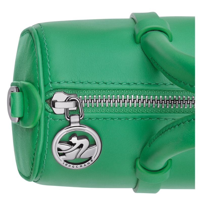 Green - Leather Longchamp Daylong S Women Handbag | AU7275YX