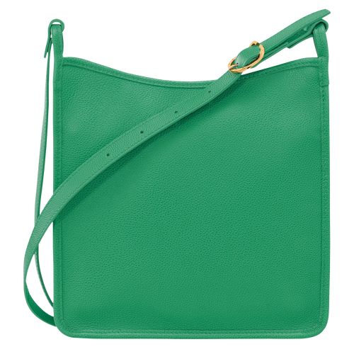 Green - Leather Longchamp Le FoulonnÉ M Women Crossbody Bags | AU7474GS