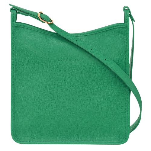 Green - Leather Longchamp Le FoulonnÉ M Women Crossbody Bags | AU7474GS