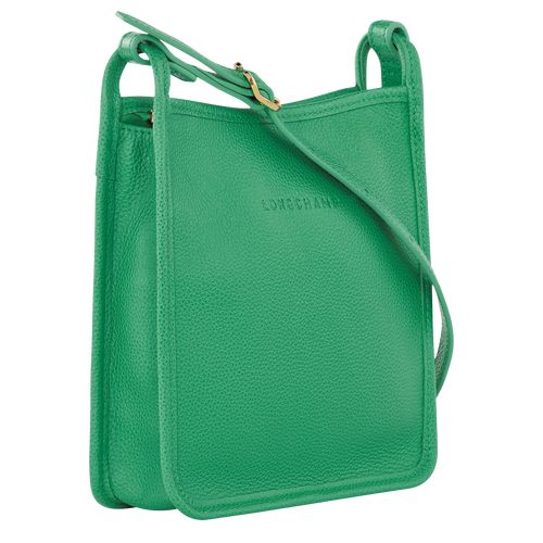 Green - Leather Longchamp Le FoulonnÉ S Women Crossbody Bags | AU7503GS