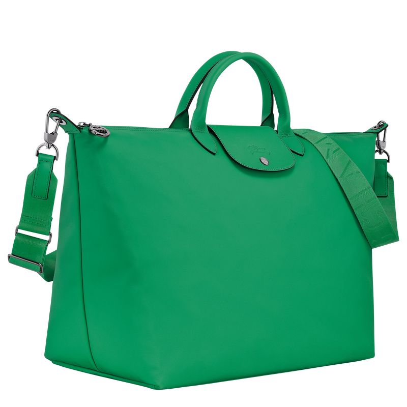 Green - Leather Longchamp Le Pliage Xtra S Women Travel Bags | AU8092XY