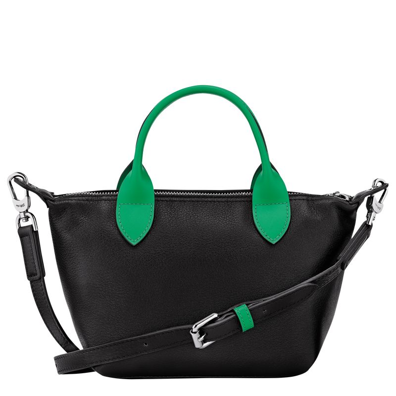 Green - Leather Longchamp Le Pliage Xtra XS Handbag Women Mini Bags | AU7016TC