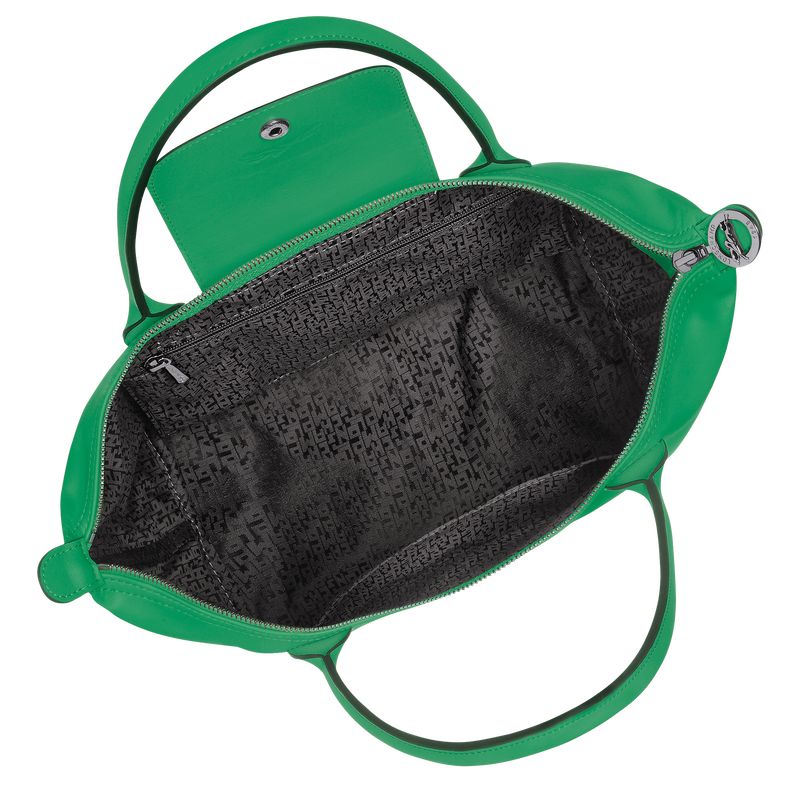 Green - Leather Longchamp Le Pliage Xtra M Tote Women Shoulder Bags | AU7563VR