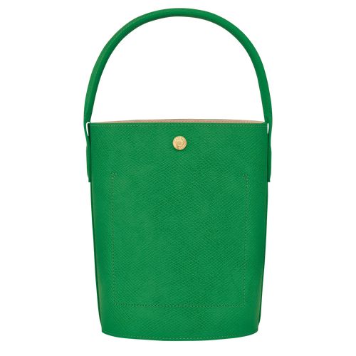 Green - Leather Longchamp Épure S Bucket Women Handbag | AU7371FD