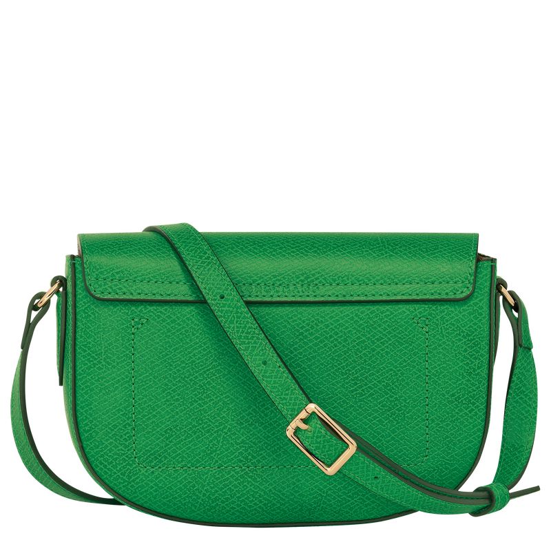 Green - Leather Longchamp Épure S Women Crossbody Bags | AU7422GS