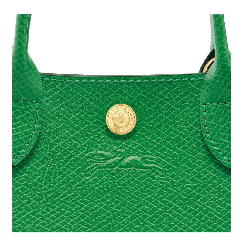 Green - Leather Longchamp Épure XS Tote Women Mini Bags | AU7062AH