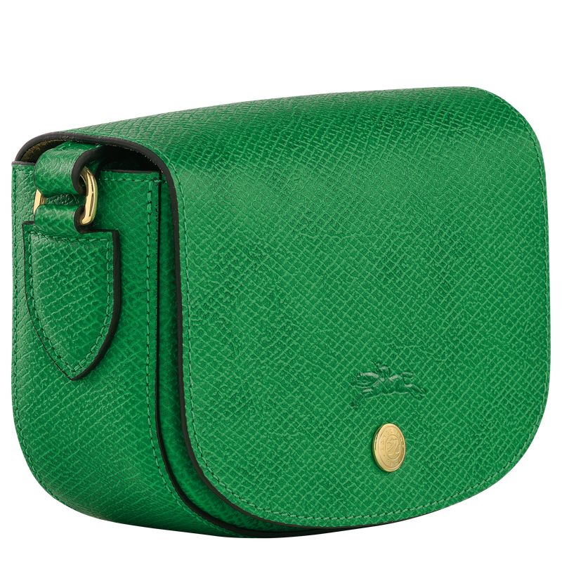 Green - Leather Longchamp Épure XS Women Crossbody Bags | AU7430UZ