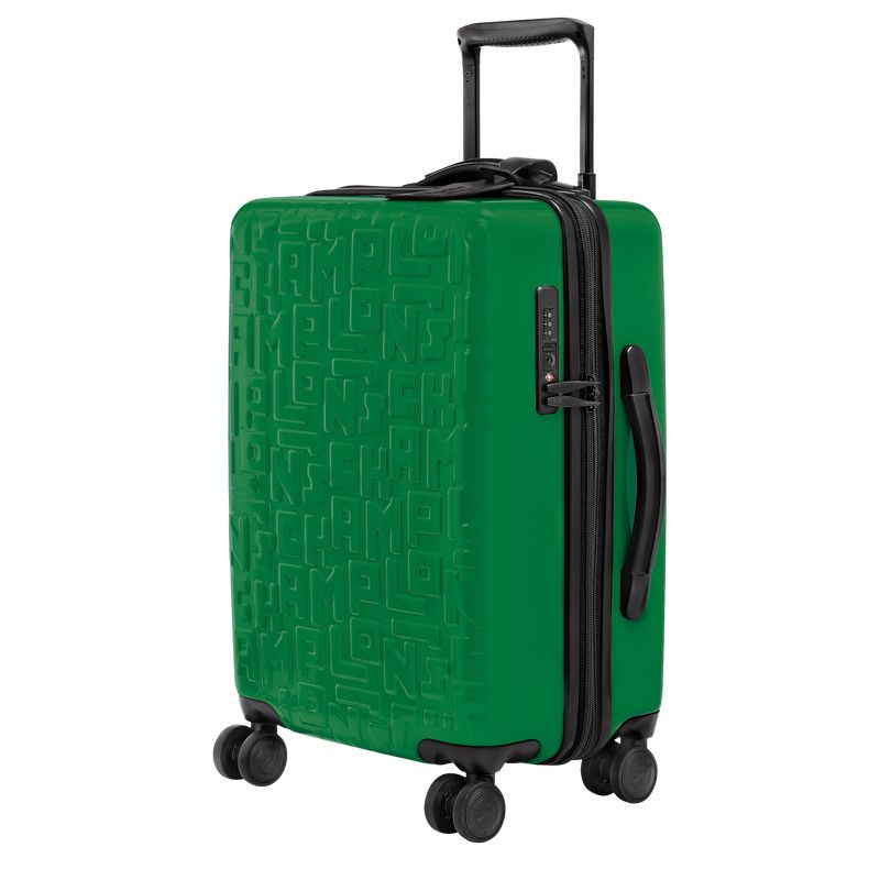 Green - Polycarbonate Longchamp LGP Travel M Women Suitcases | AU8152DF