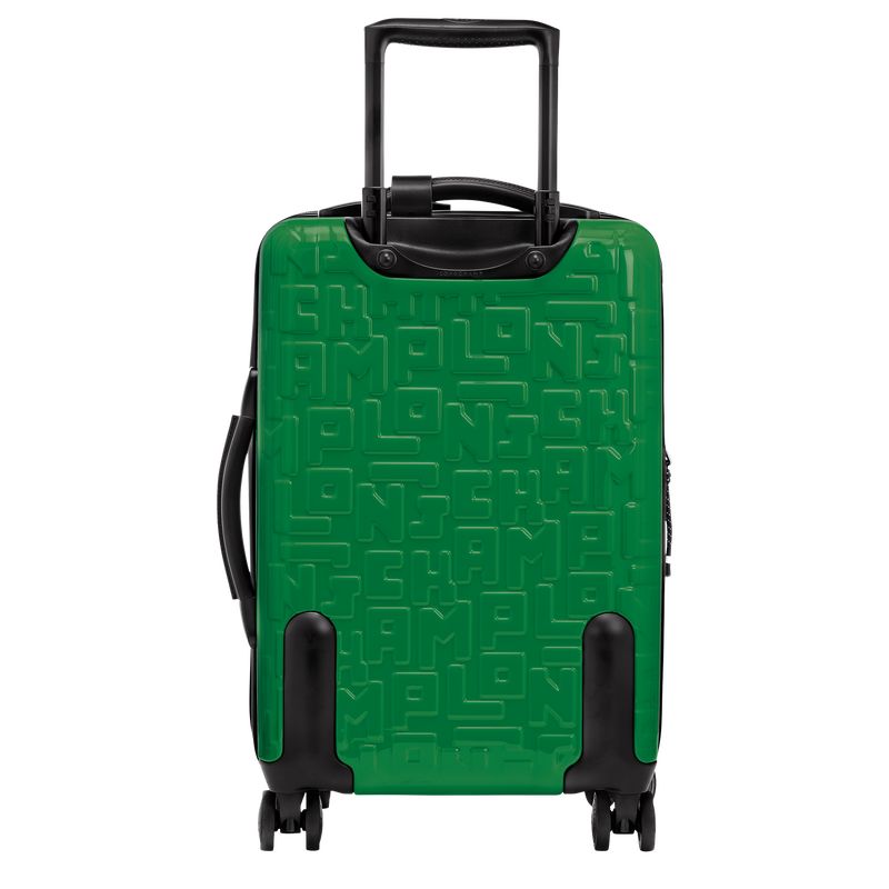 Green - Polycarbonate Longchamp LGP Travel M Women Suitcases | AU8152DF