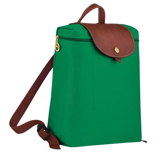 Green - Recycled canvas Longchamp Le Pliage Original M Men Backpacks | AU8875KO