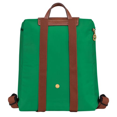 Green - Recycled canvas Longchamp Le Pliage Original M Men Backpacks | AU8875KO