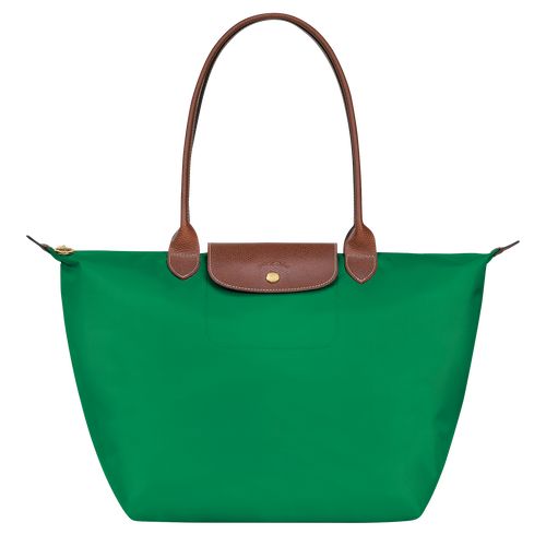 Green - Recycled canvas Longchamp Le Pliage Original L Tote Women Shoulder Bags | AU7605DF