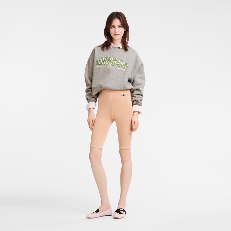 Grey - Jersey Longchamp Women Sweatshirt | AU8654CT