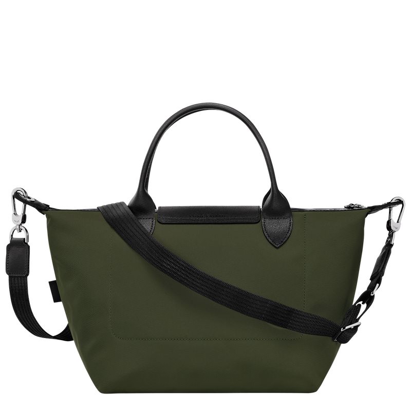 Khaki - Recycled canvas Longchamp Le Pliage Energy S Men Handbag | AU8914CT