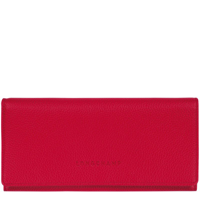 Love - Leather Longchamp Le FoulonnÉ Continental Women Wallets | AU7826MQ