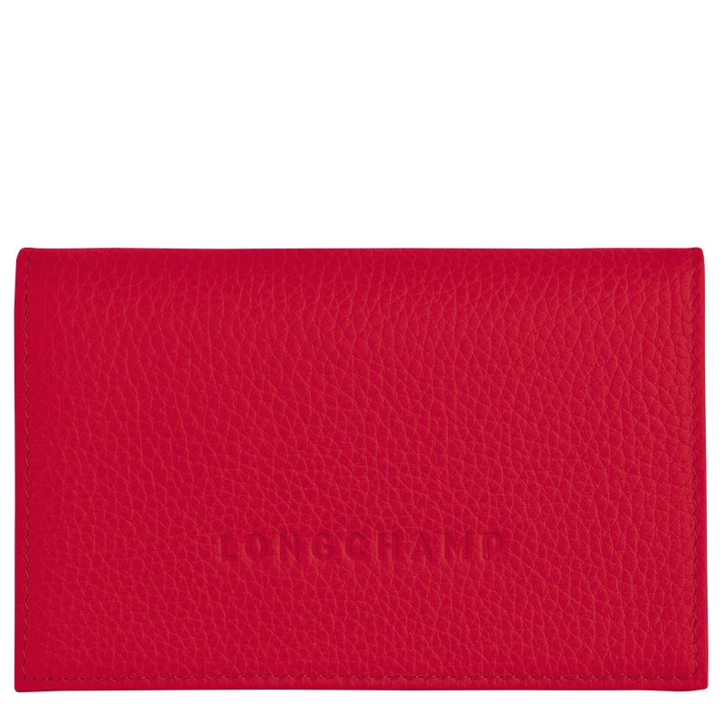 Love - Leather Longchamp Le FoulonnÉ Men Card Holder | AU9038AH