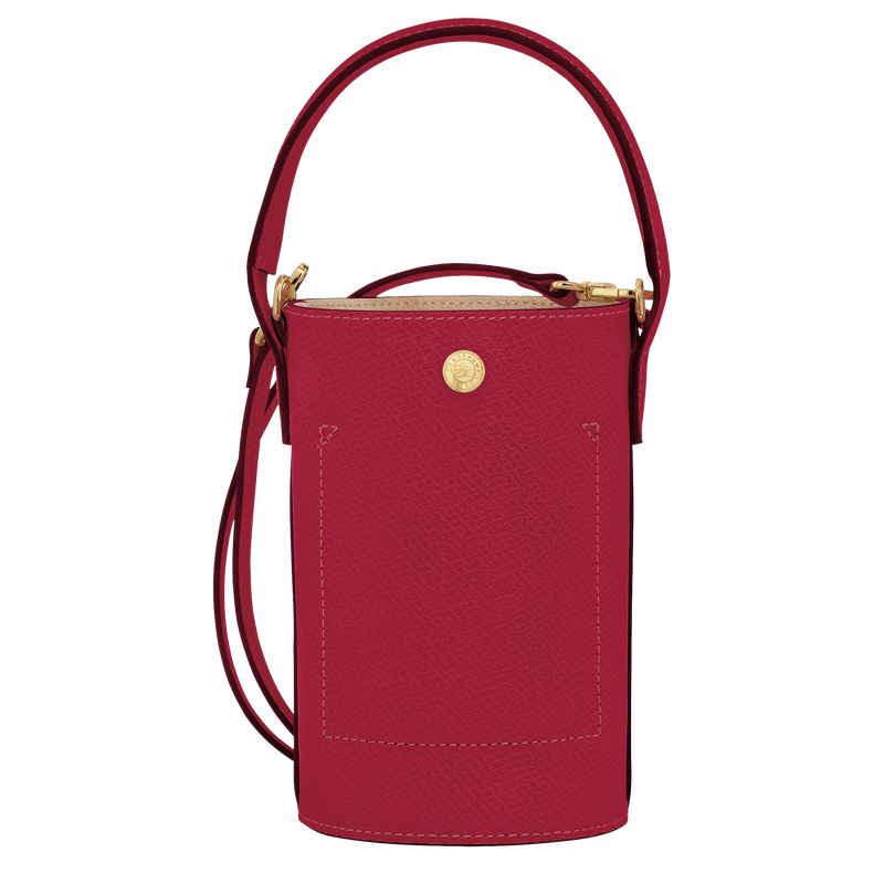 Magenta - Leather Longchamp Épure XS Women Crossbody Bags | AU7427PJ