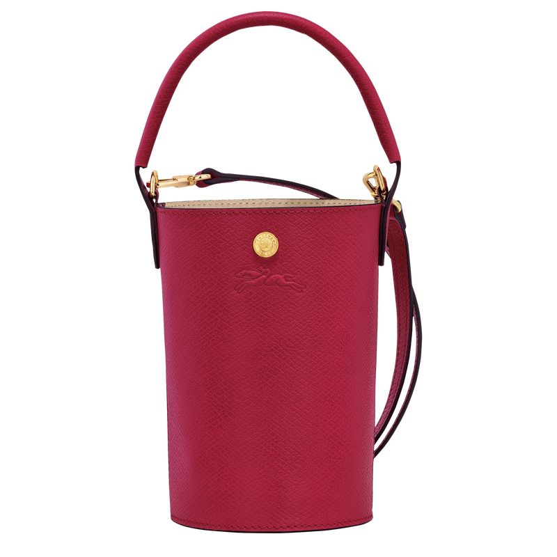 Magenta - Leather Longchamp Épure XS Women Crossbody Bags | AU7427PJ