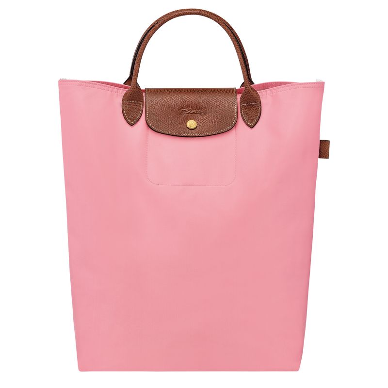 Marshmallow - Canvas Longchamp Le Pliage Original M Tote Women Handbag | AU7156XY