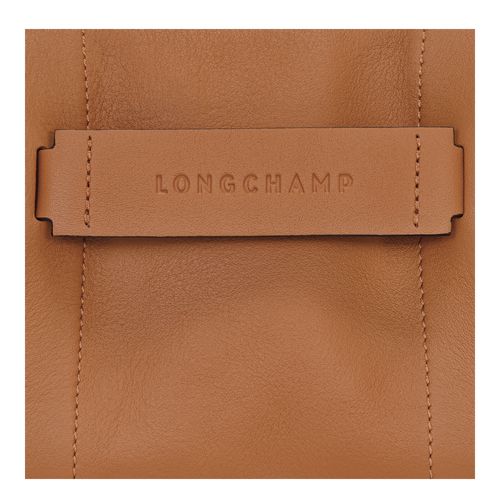 Natural - Leather Longchamp 3D S Women Crossbody Bags | AU7496IL