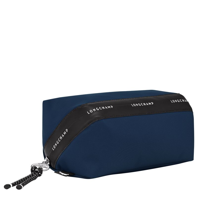 Navy - Canvas Longchamp Le Pliage Energy Women Pouches | AU8020SG