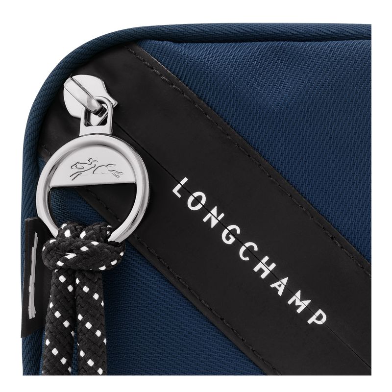 Navy - Canvas Longchamp Le Pliage Energy Men Pouches | AU9099WN