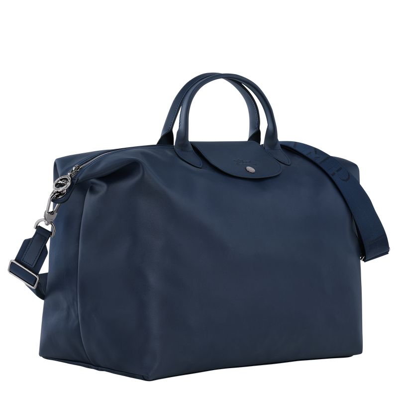 Navy - Leather Longchamp Le Pliage Xtra S Women Travel Bags | AU8068IL