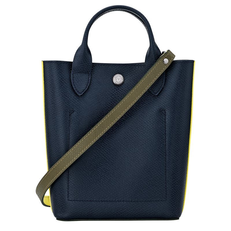 Navy - Leather Longchamp Épure XS Tote Women Handbag | AU7222UZ