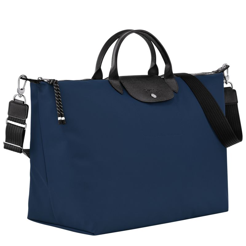 Navy - Recycled canvas Longchamp Le Pliage Energy S Women Travel Bags | AU8072SG