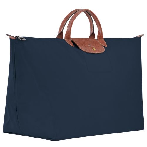 Navy - Recycled canvas Longchamp Le Pliage Original M Women Travel Bags | AU8108TC