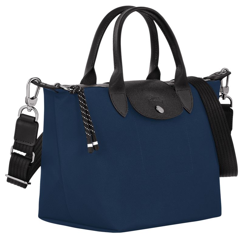 Navy - Recycled canvas Longchamp Le Pliage Energy S Women Handbag | AU7179EB