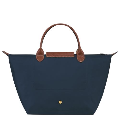 Navy - Recycled canvas Longchamp Le Pliage Original M Women Handbag | AU7333QM