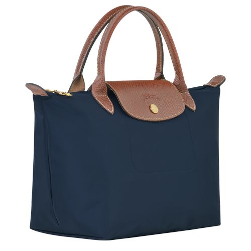 Navy - Recycled canvas Longchamp Le Pliage Original S Women Handbag | AU7341OK