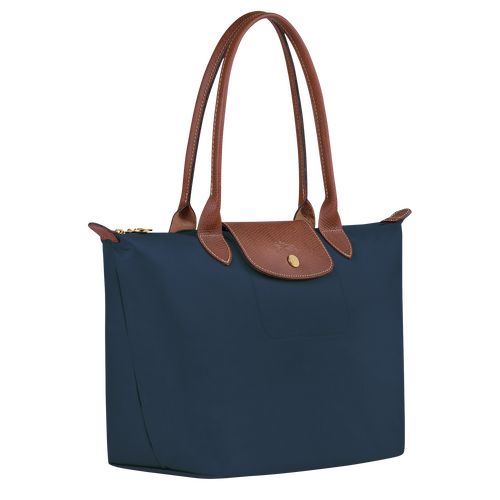 Navy - Recycled canvas Longchamp Le Pliage Original M Tote Women Shoulder Bags | AU7608HA