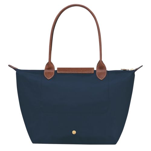 Navy - Recycled canvas Longchamp Le Pliage Original M Tote Women Shoulder Bags | AU7608HA