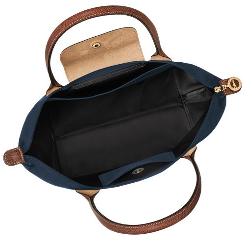 Navy - Recycled canvas Longchamp Le Pliage Original M Tote Women Shoulder Bags | AU7608HA