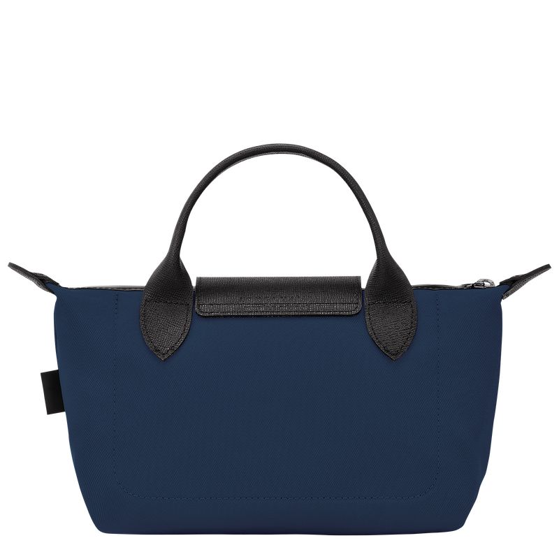 Navy - Recycled canvas Longchamp Le Pliage Energy Women Pouches | AU7706PJ