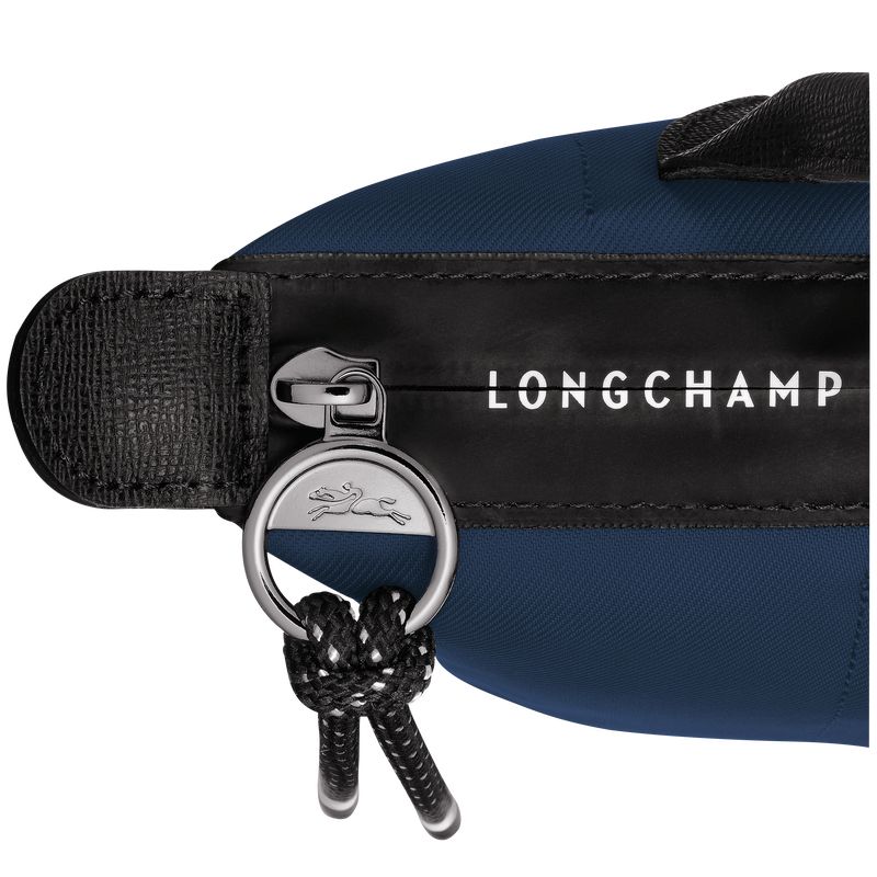 Navy - Recycled canvas Longchamp Le Pliage Energy Women Pouches | AU7706PJ