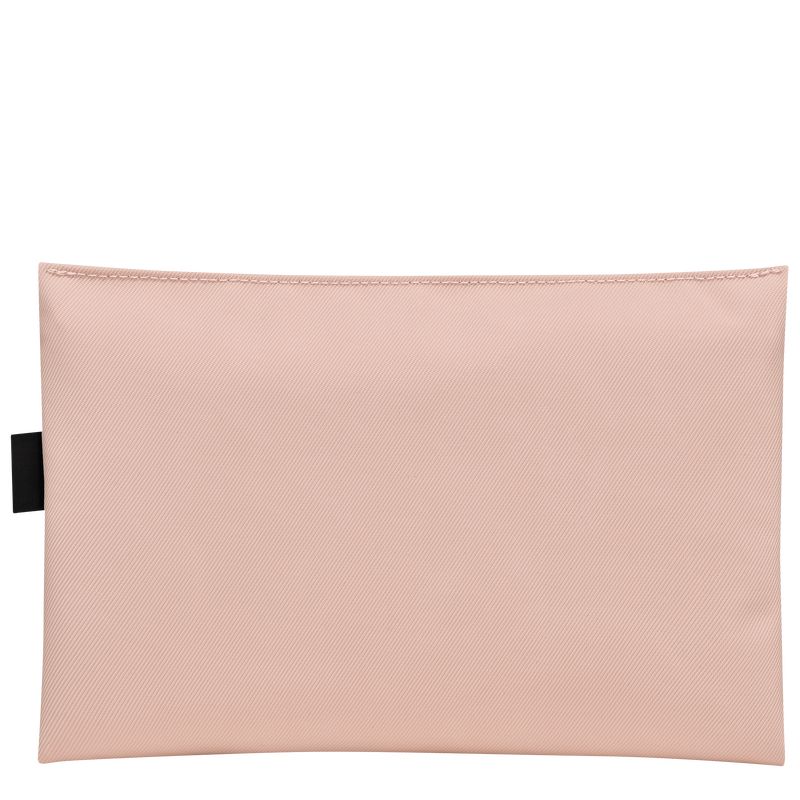 Nude - Canvas Longchamp Le Pliage Energy Men Pouches | AU9096TC